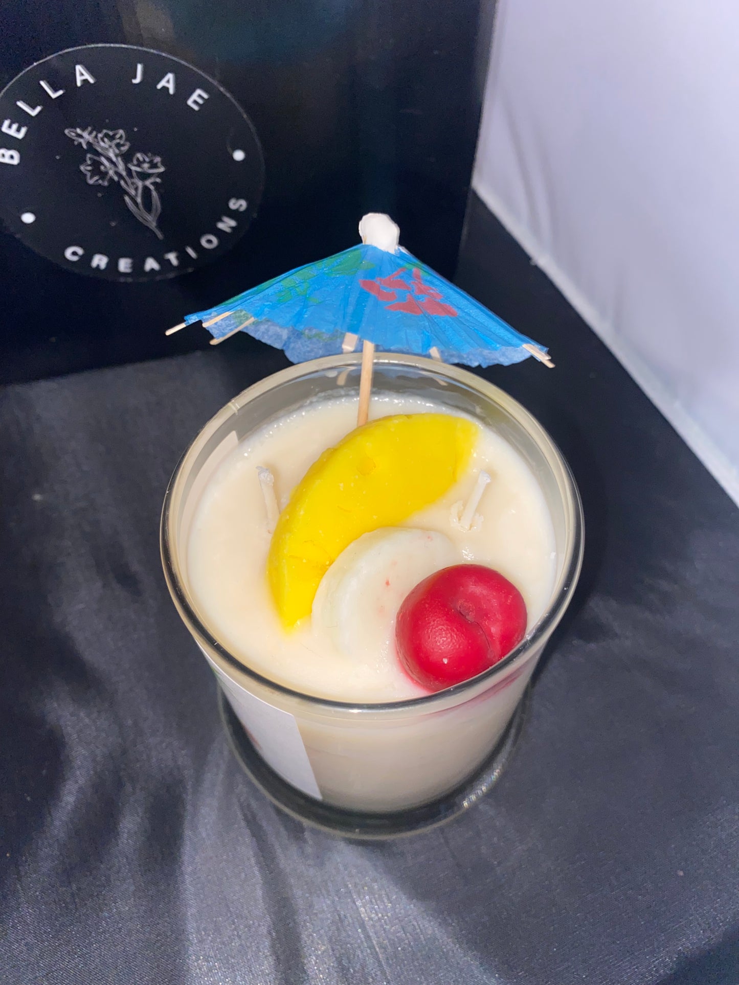 Pina Colada Scented 12 oz Soy Candle