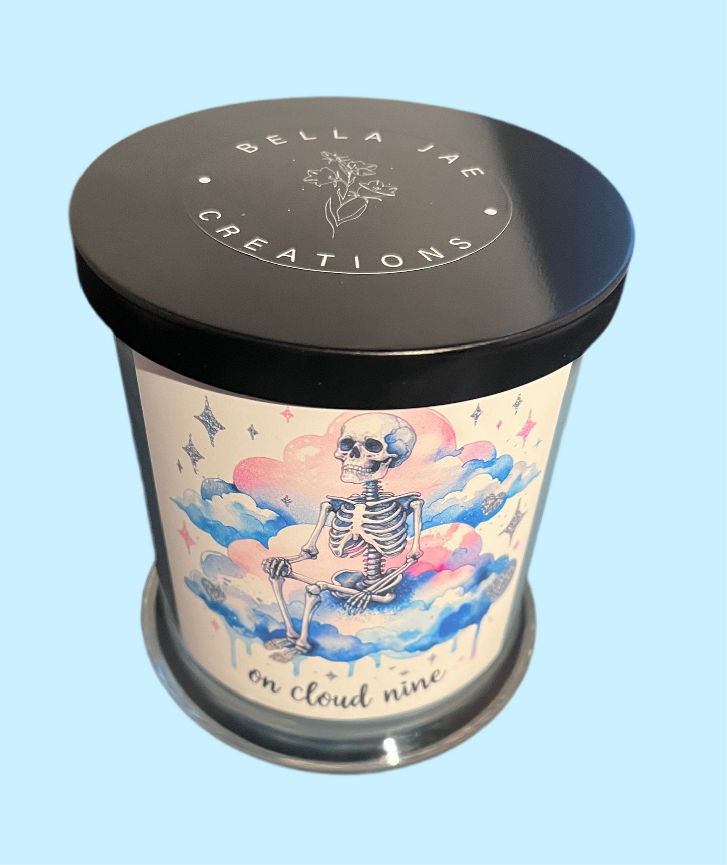 Cloud 9 Skeleton Scented 12 oz Soy Candle