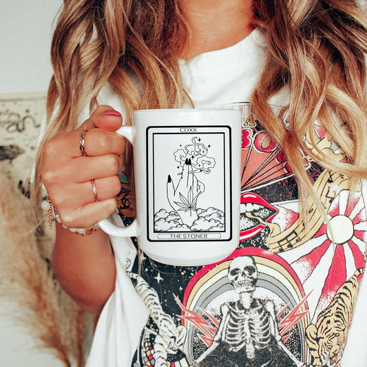 The Stoner Tarot Reading Cards Coffee Mug