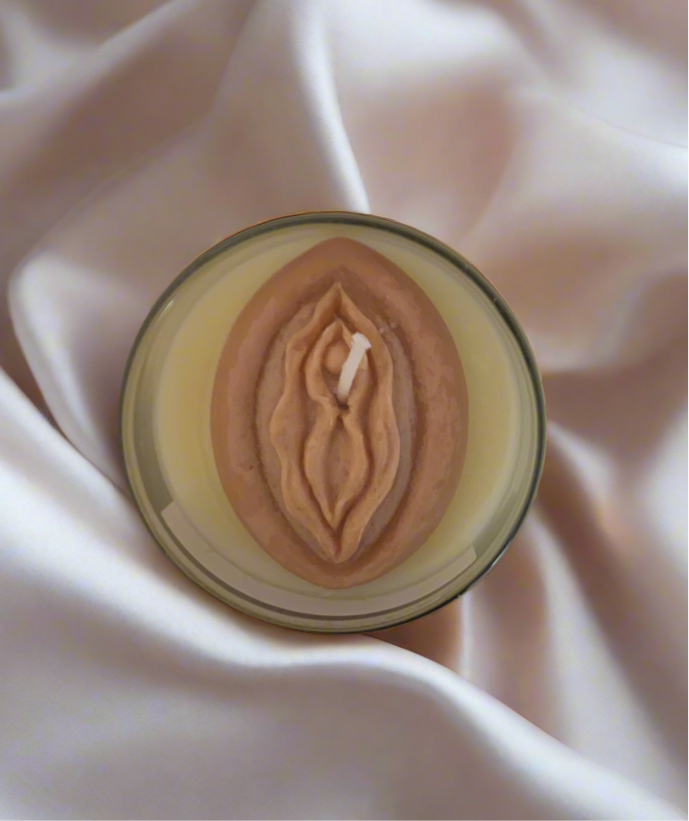 When Lit Come Lick My Clit Vagina Soy 12oz Candle