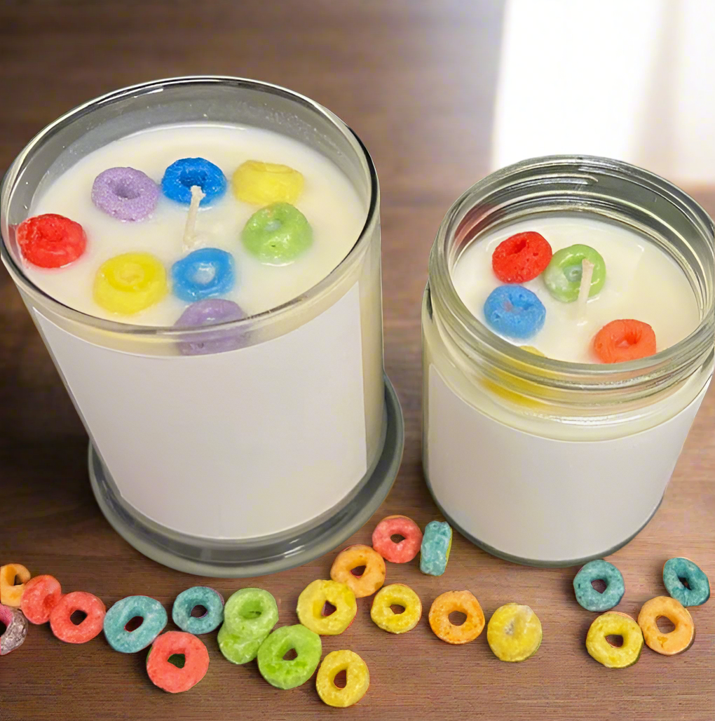 Be a Fruit Loop in a World of Cheerios Fruit Loops Soy Candle