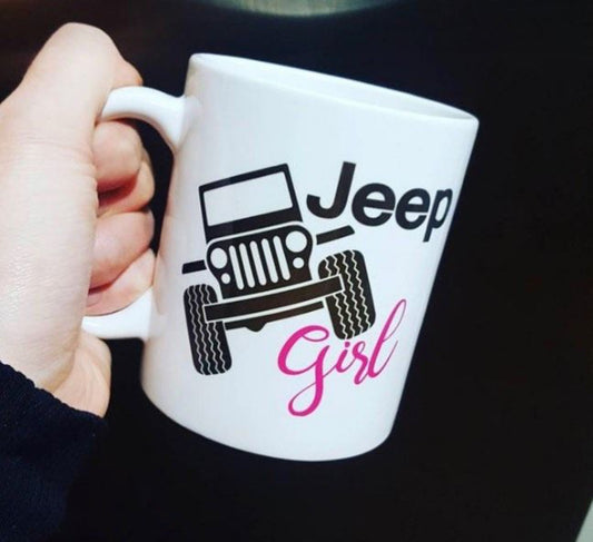 Jeep Girl Coffee Mug