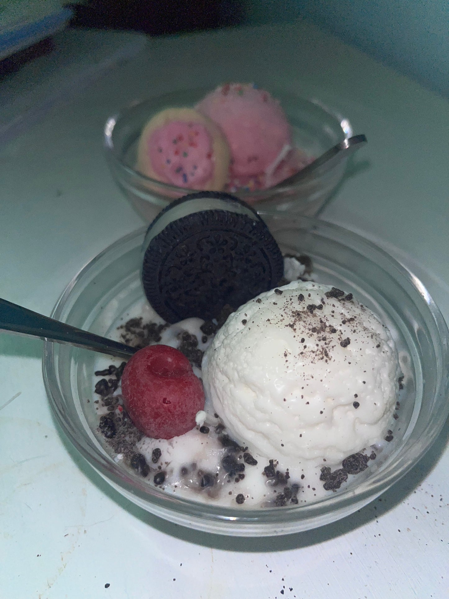 Cookies and Cream Cookie Ice Cream Bowl 8oz Scented Soy Candle