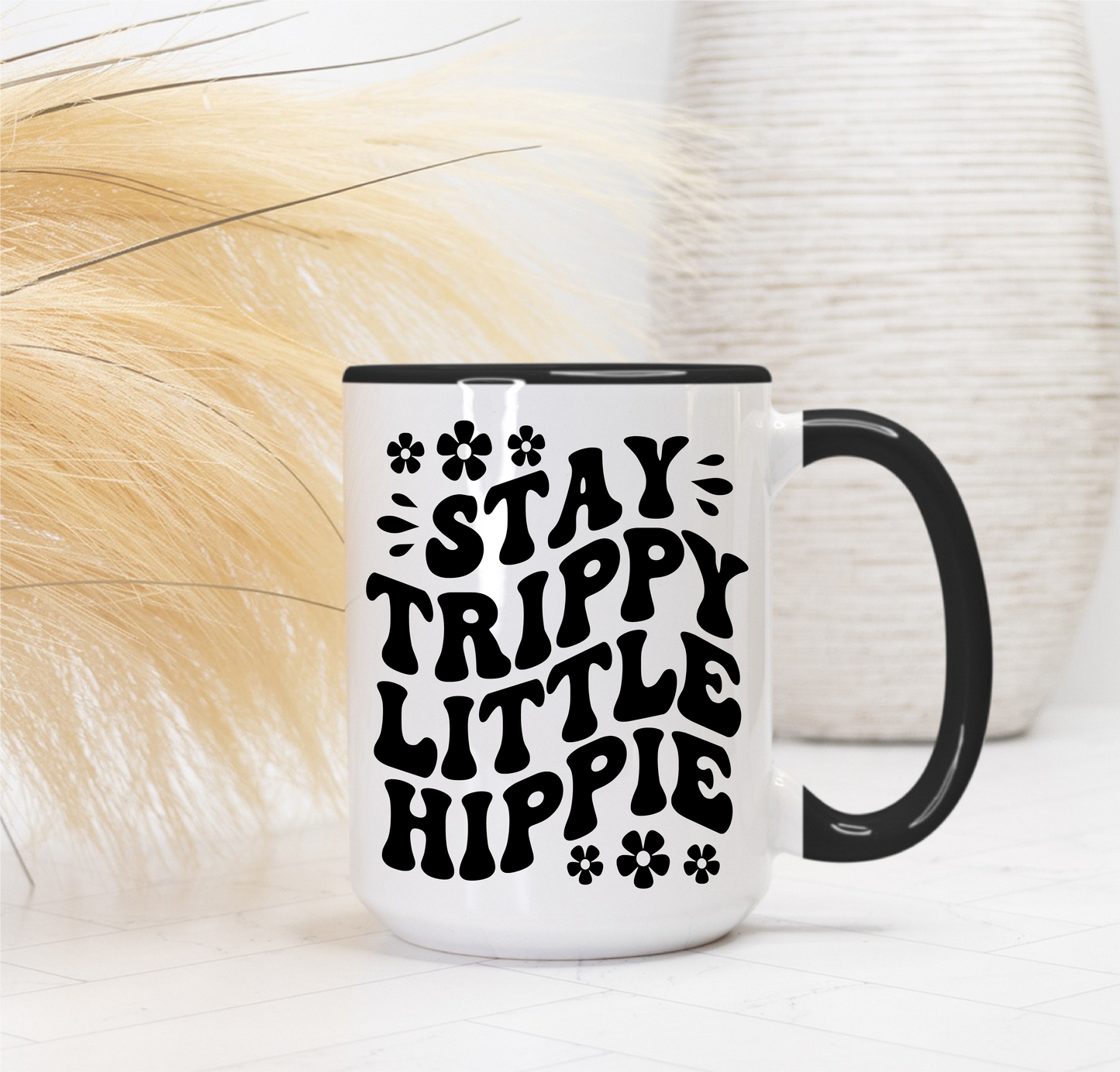 Stay Trippy Little Hippie Coffee Mug
