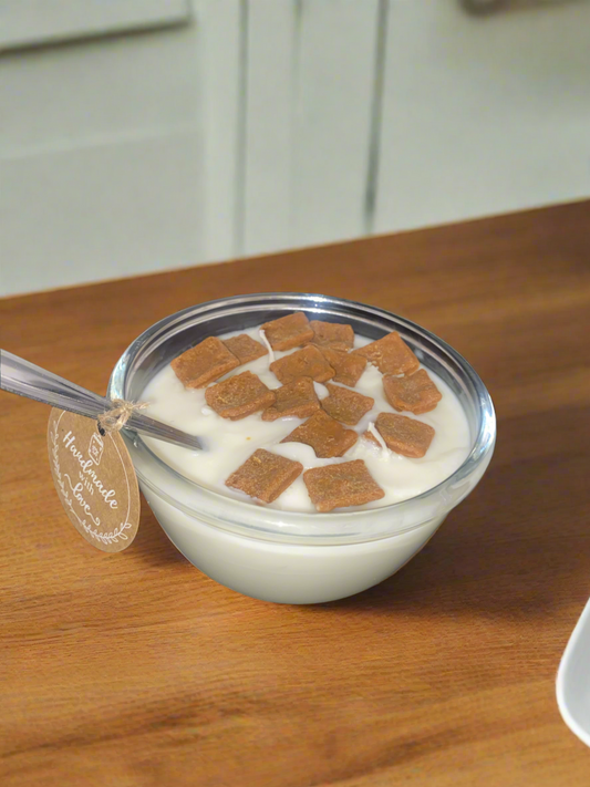 Cinnamon Toast Crunch 12oz Scented Cereal Bowl Soy Candle