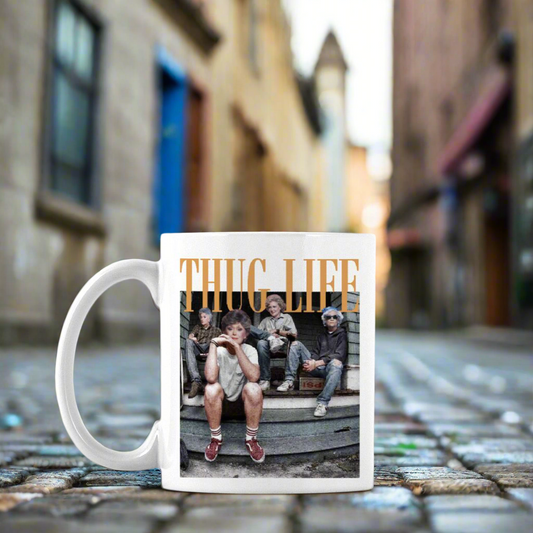 Thug Life Stay Girls Golden Coffee Mug