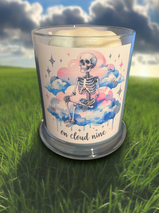 Cloud 9 Skeleton Scented 12 oz Soy Candle