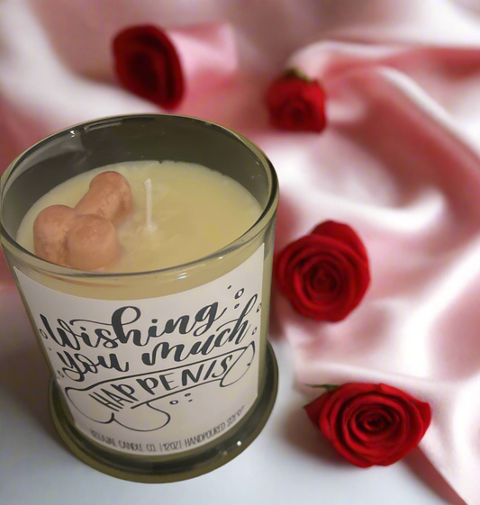 Wishing You Much Happenis Penis Candle