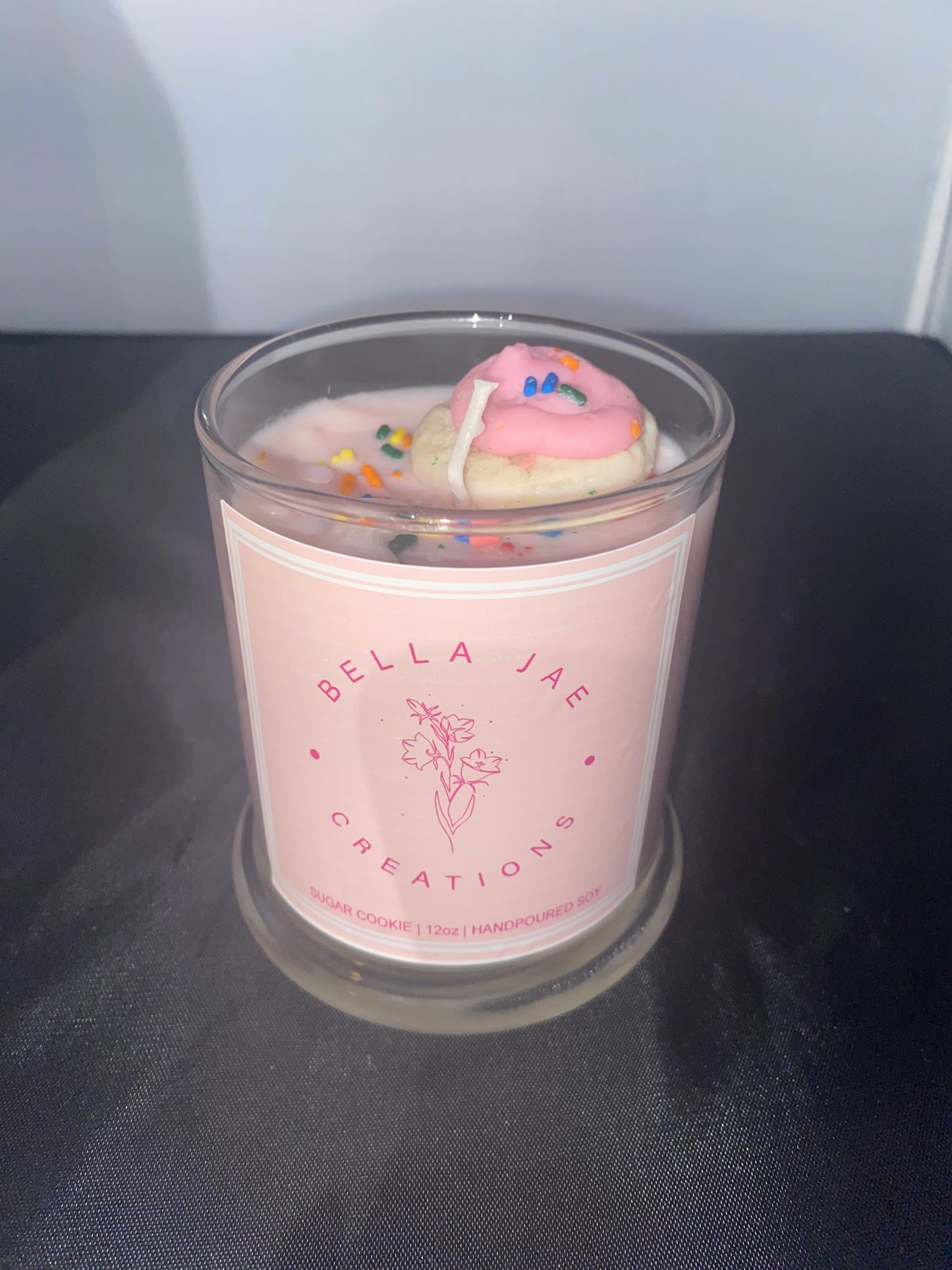 Sugar Cookie Scented 12 oz Soy Candle
