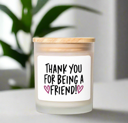 Thank you For Being a Friend Scented Soy Candle 11oz