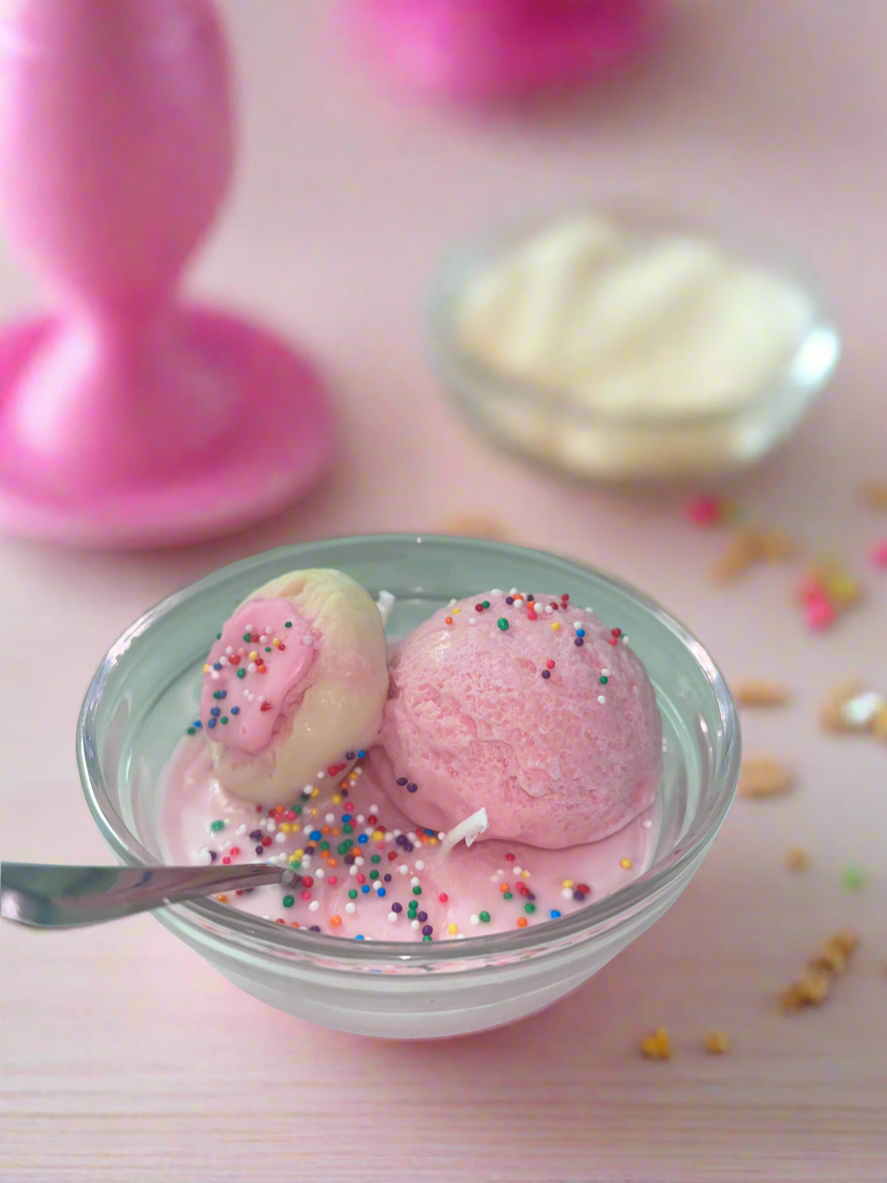 Mini Sugar Cookie Ice Cream Bowl 8oz Scented Soy Candle