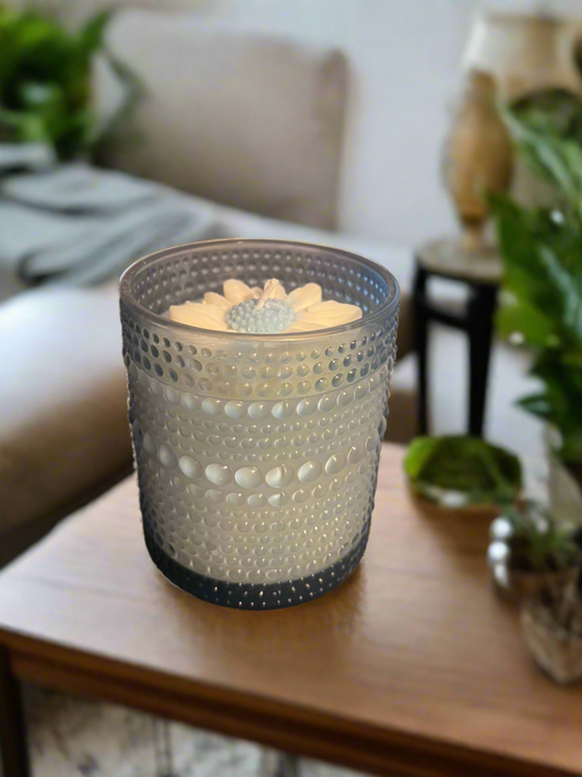 Blue Daisy 9oz Soy Candle