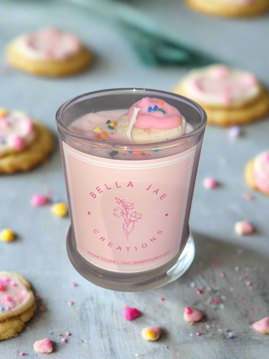 Sugar Cookie Scented 12 oz Soy Candle