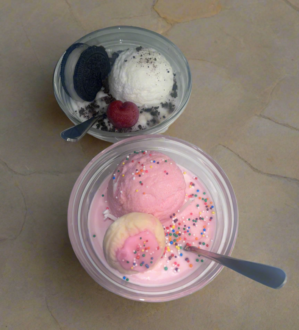 Cookies and Cream Cookie Ice Cream Bowl 8oz Scented Soy Candle