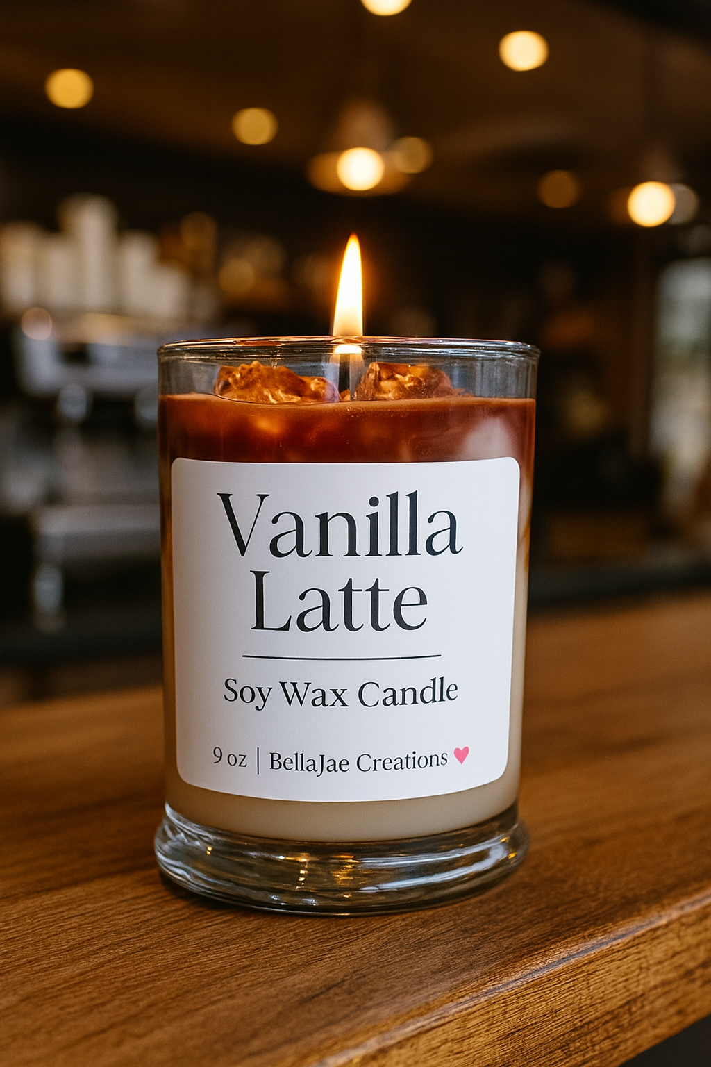 Vanilla Latte – Soy Wax Candle | 9 oz