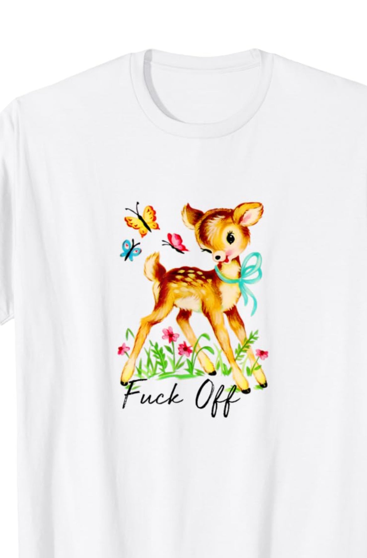 Fuck off Deer Image PNG Digital Instant Download