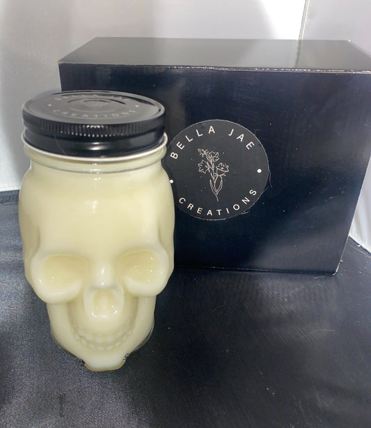 Skull 16oz Scented Candle