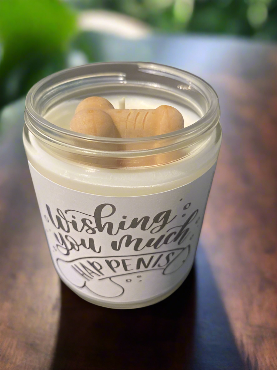 Wishing You Much Happenis Penis Candle
